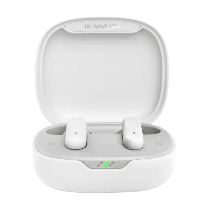 Matériels audio écouteurs JBL Wave Flex Blanc infinytech Réunion 05