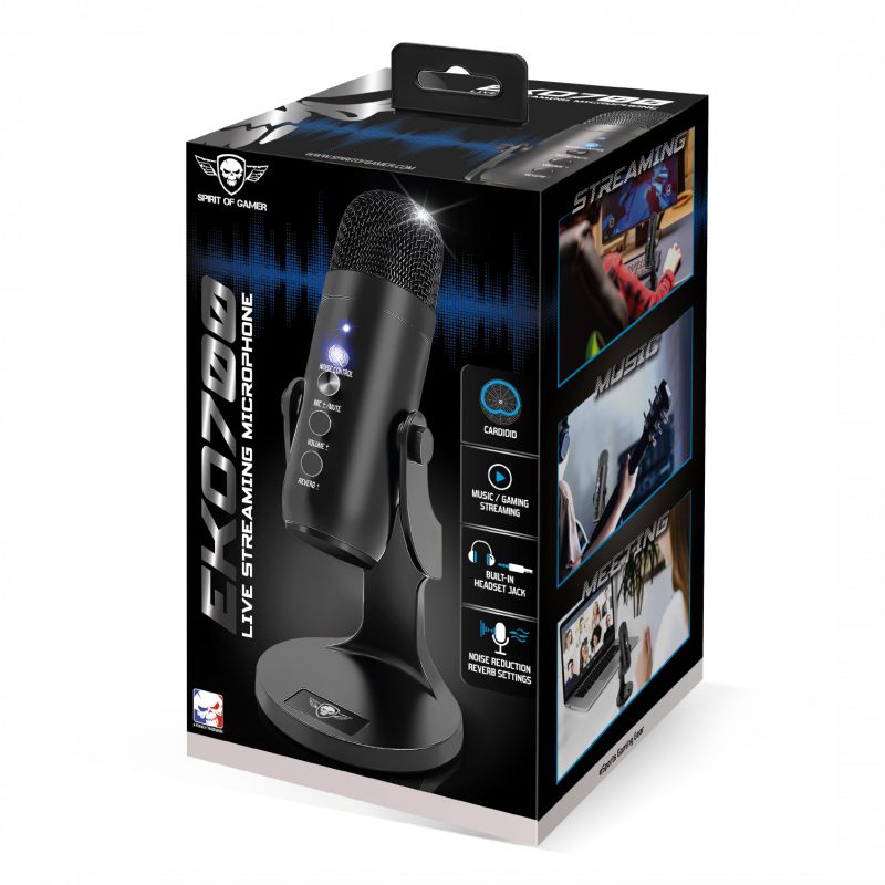Matériels audio microphone SPIRIT of GAMER EKO 700 infinytech Réunion 03