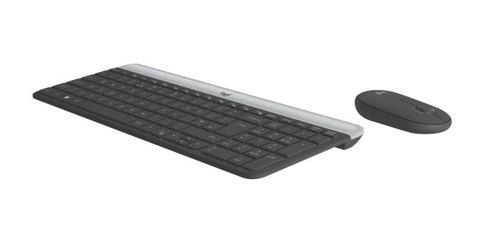 Matériels informatique pack clavier souris LOGITECH MK470 Graphite infinytech Réunion 02
