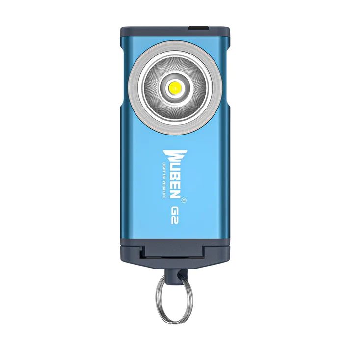 Accessoires mini lampe de poche WUBEN G2 Bleue infinytech Réunion 01