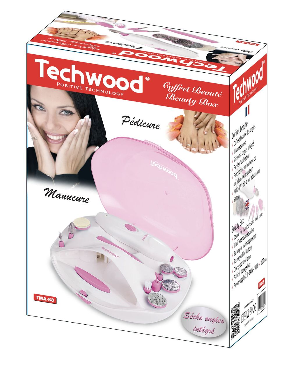 Petit électroménager set manucure TECHWOOD TMA-88 infinytech Réunion 03