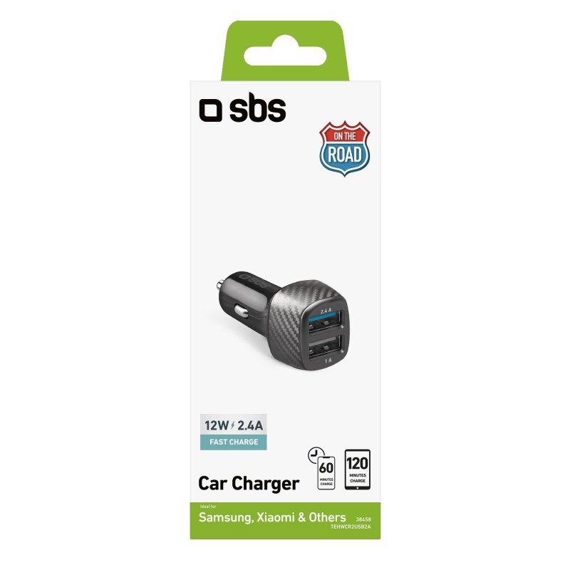 Chargeur allume-cigare SBS On The Road Charge rapide infinytech Réunion 02