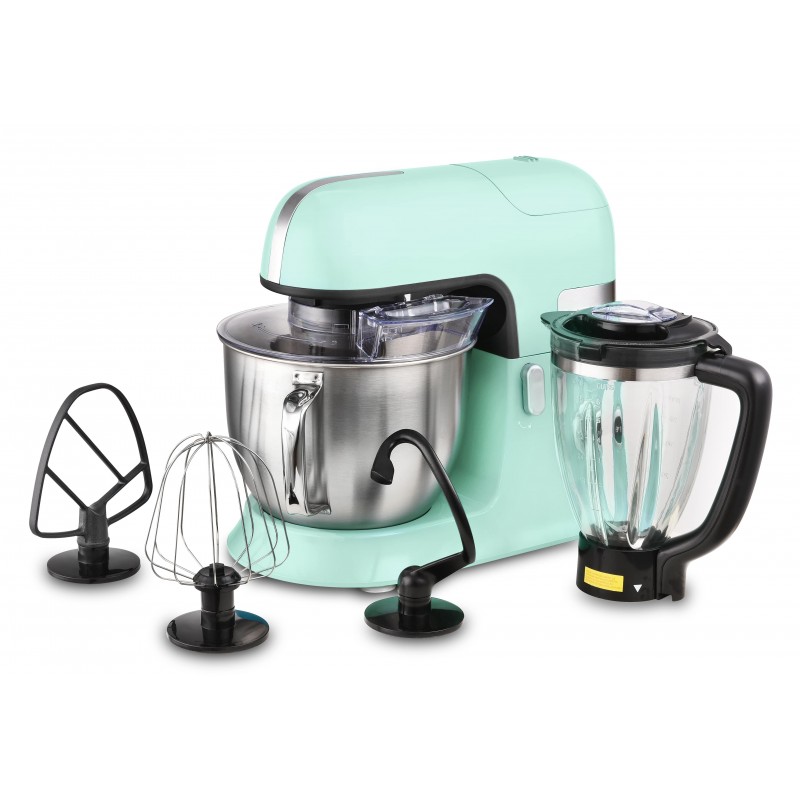 Petit électroménager robot pétrin XL 6.5L KITCHENCOOK avec Blender Vert infinytech Réunion 03