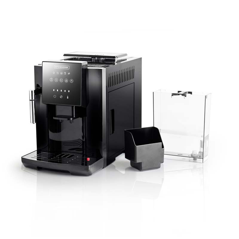 Petit électroménager machine expresso broyeur KITCHEN COOK Cofix Latte infinytech Réunion 02