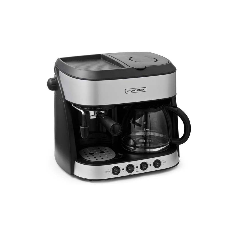 Petit électroménager machine expresso 3en1 KITCHEN COOK  Sao Paulo infinytech Réunion 01