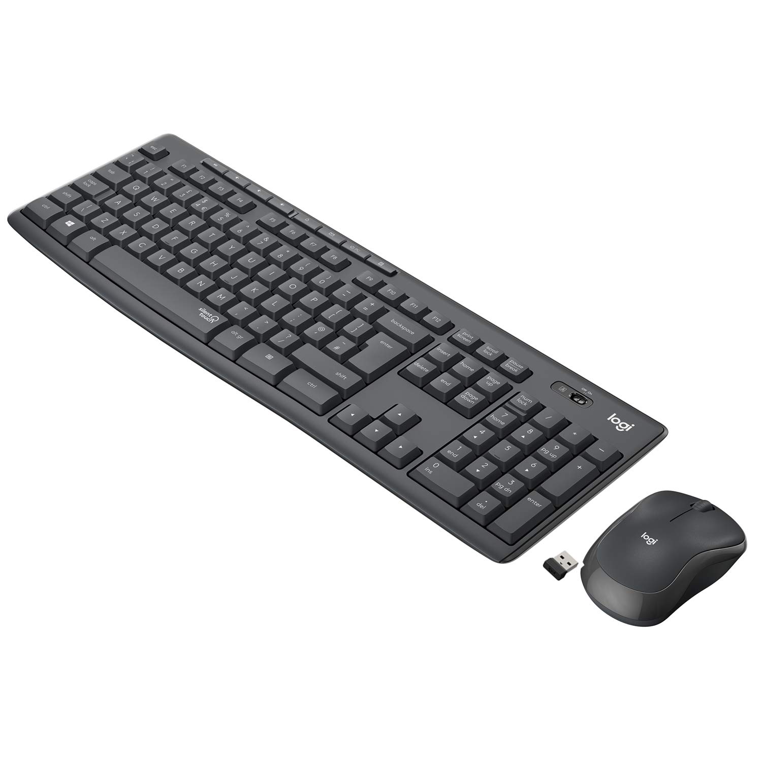 Matériels informatique pack clavier souris LOGITECH MK295 Noir infinytech Réunion 08