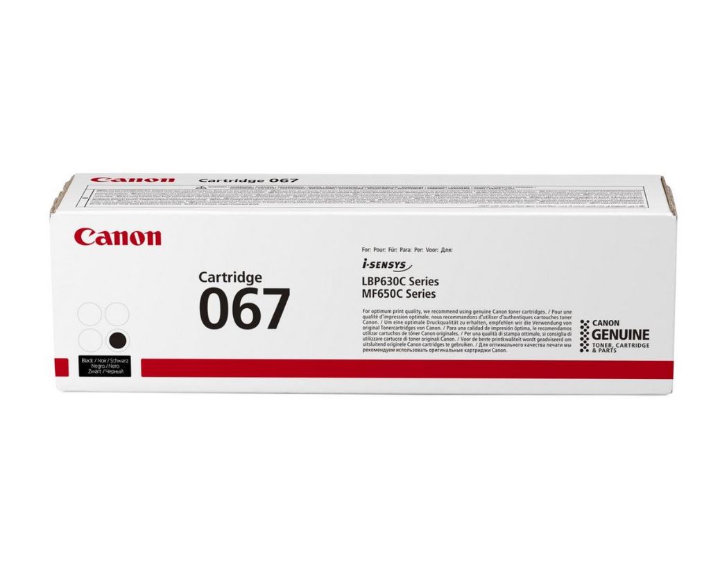 Consommables informatique toner CANON 067 Noir infinytech Réunion 01