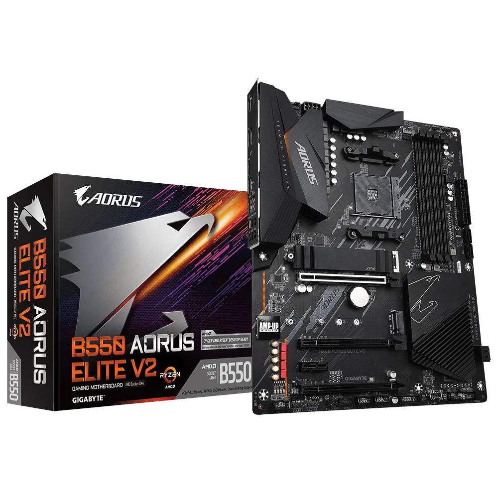 Matériels informatique carte mère GIGABYTE B550 AORUS ELITE V2 infinytech Réunion 01
