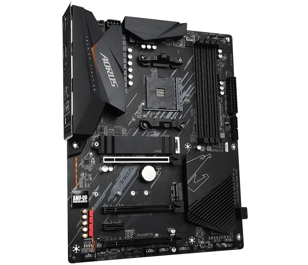 Matériels informatique carte mère GIGABYTE B550 AORUS ELITE V2 infinytech Réunion 03
