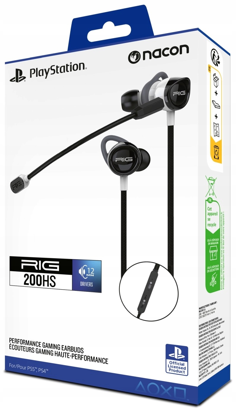 Matériels audio écouteurs Gaming NACON RIG 200HS infinytech Réunion 03