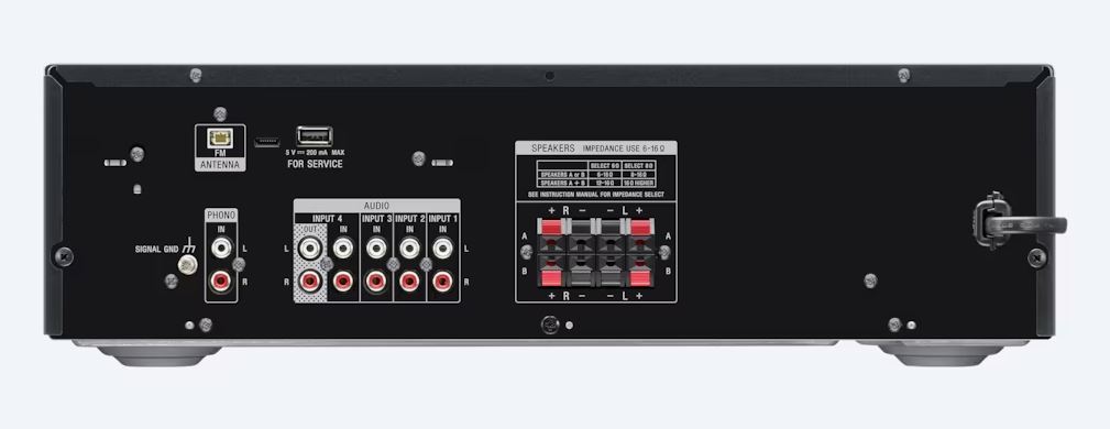 Matériels audio Ampli-tuner stéréo avec entrée phono et connectivité Bluetooth SONY STR-DH190 infinytech Réunion 03