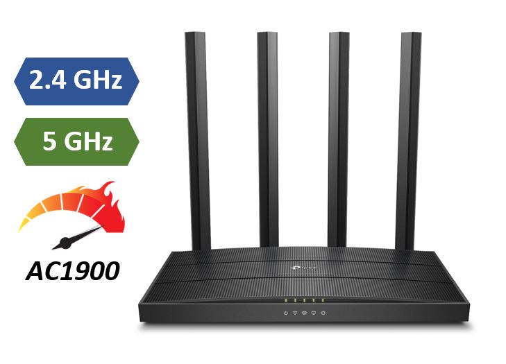 Matériels informatique routeur TP-LINK Archer C80 Dual Band AC1900 infinytech Réunion 01