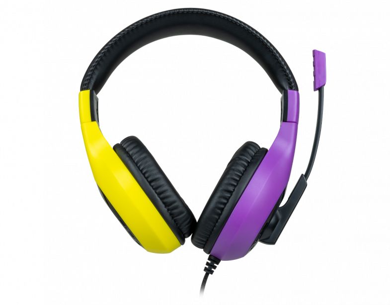 Matériels informatique casque Stéréo NACON Filaire Violet Jaune pour Nintendo Switch Lite et Oled infinytech Réunion 02