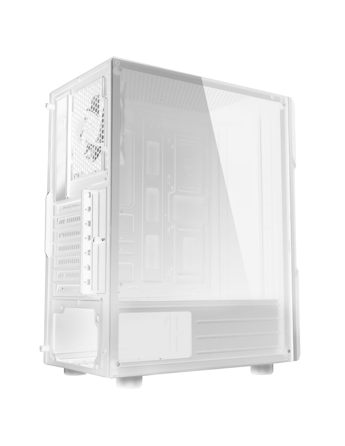 Matériels informatique boitier SPIRIT OF GAMER CLONE 3 ARTIC infinytech Réunion 03