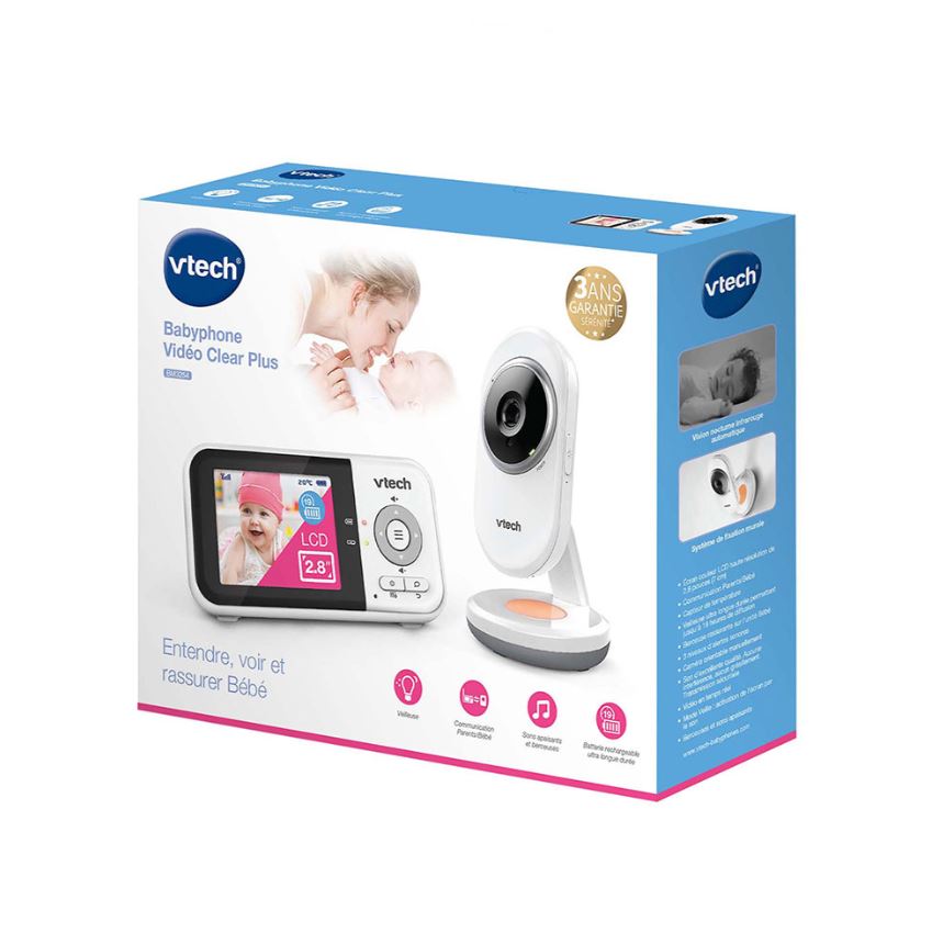 Petit électromnager BabyPhone VTECH Vidéo Clear Plus BM3254 infinytech Réunion 04