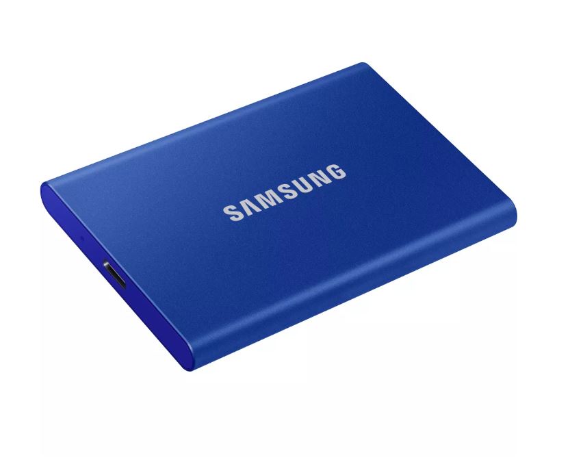 Matériels informatique Disque SSD externe SAMSUNG T7 2To Bleu infinytech Réunion 03