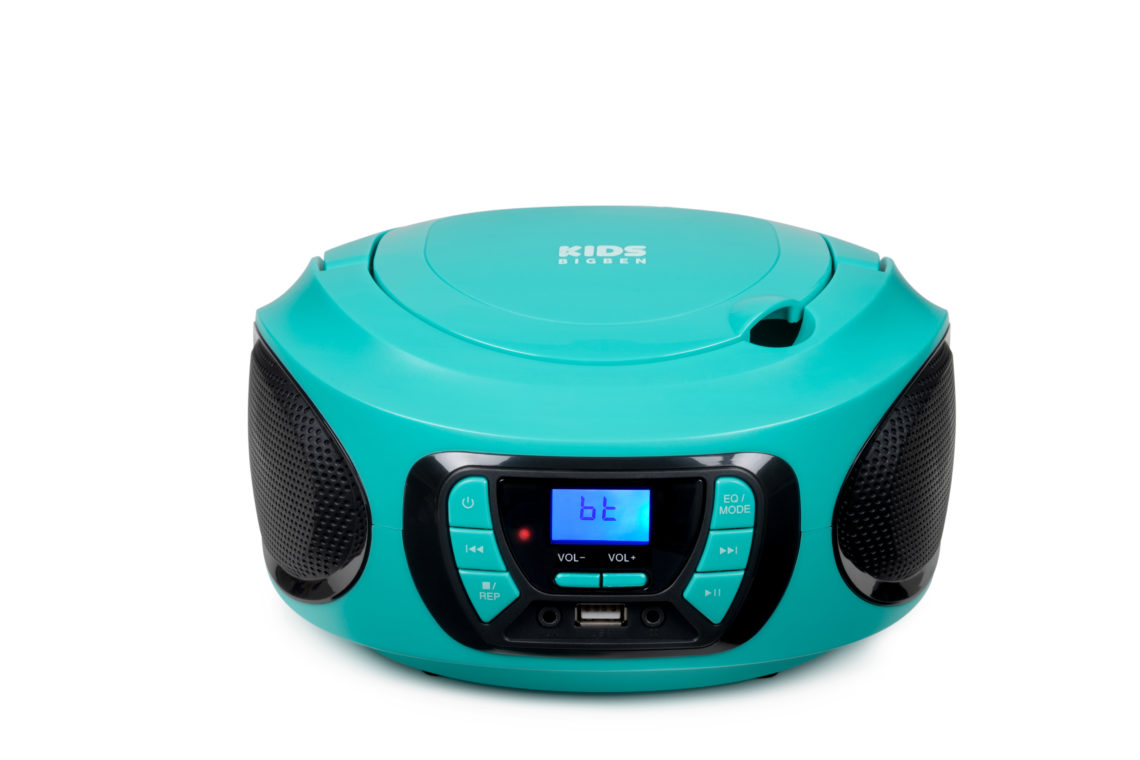 Petit électroménager Lecteur CD portable BIGBEN CD62BLUSBBT USB Bluetooth infinytech Réunion 04