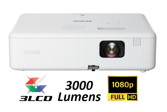 Vidéoprojecteur EPSON CO-FH01 3000 lumens FHD - infinytech-reunion