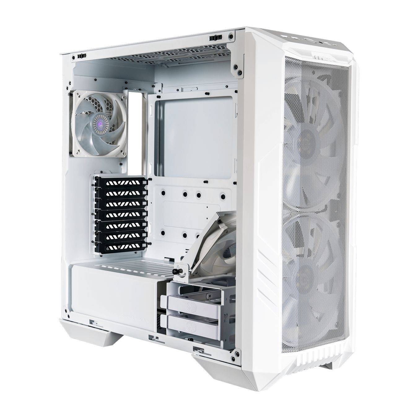 Matériels informatique boitier COOLER MASTER HAF 500 Blanc infinytech Réunion 04