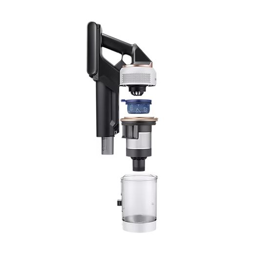 Petit électroménager aspirateur balai SAMSUNG BESPOKE Jet Pet VS20A95823W Blanc infinytech Réunion 02
