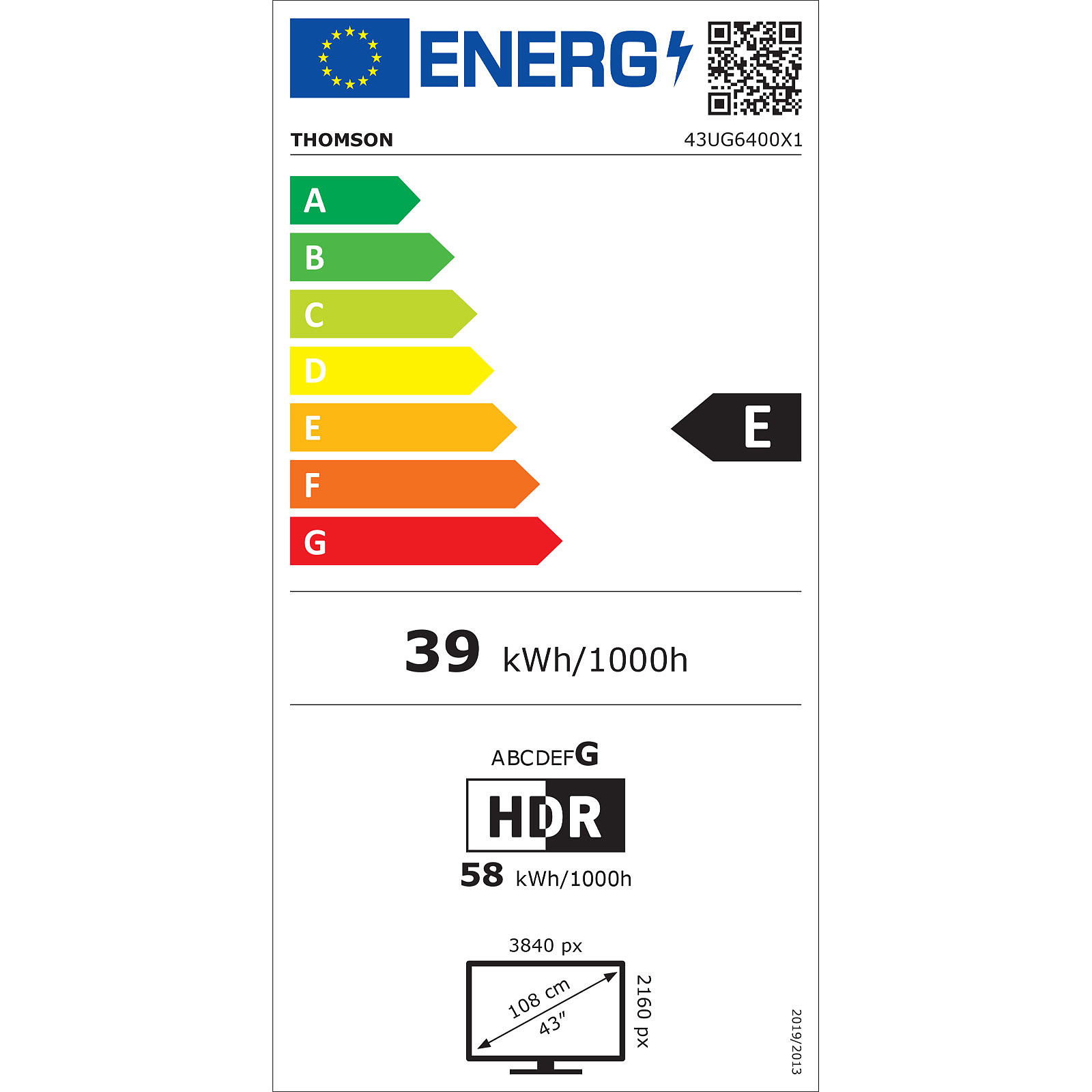 Matériels vidéo TV LED THOMSON 43UG6400 108cm 4K infinytech Réunion 14
