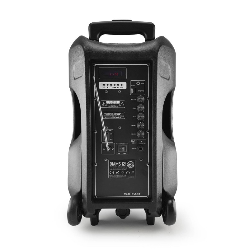 Matériels audio enceinte nomade MY DEEJAY Diams12 LED 700W Bluetooth infinytech Réunion 04