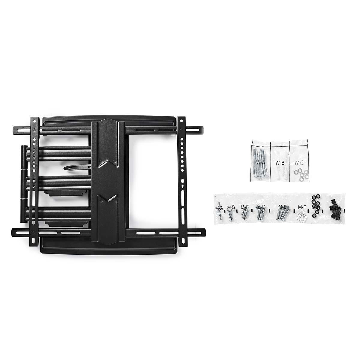 Matériels vidéo support TV mural NEDIS TVWM6550BK infinytech Réunion 19