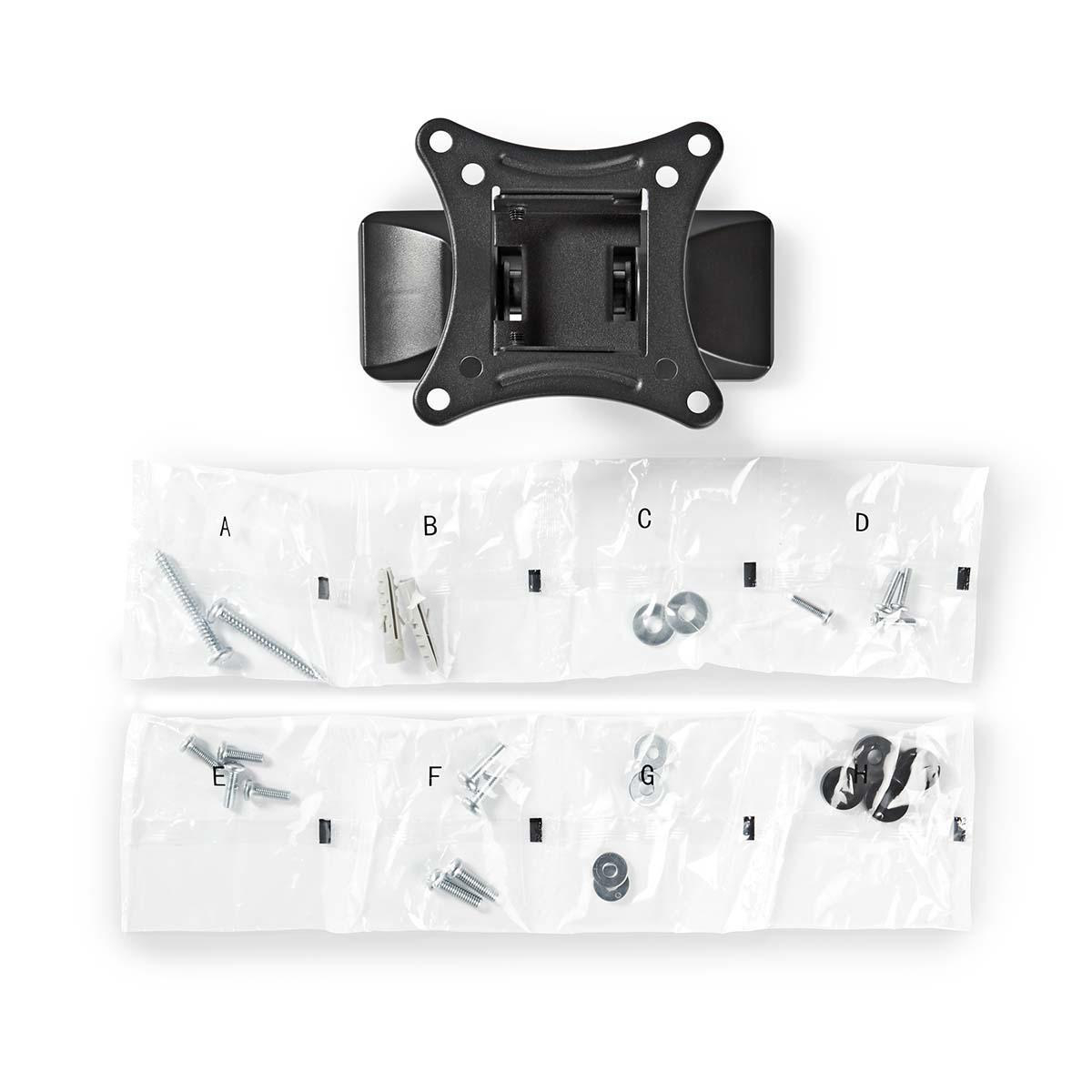 Matériels vidéo support TV mural NEDIS TVWM1310BK infinytech Réunion 20
