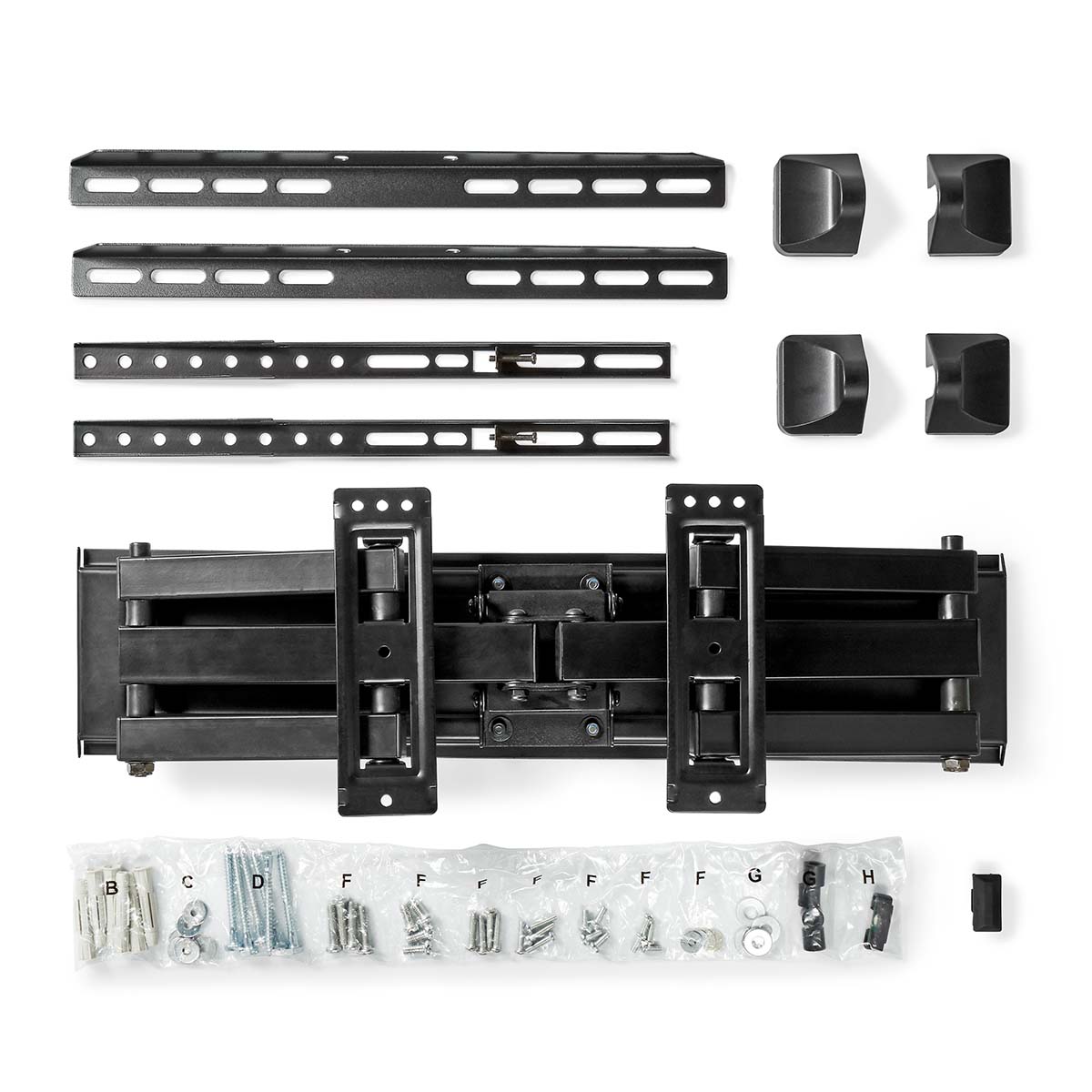 Matériels vidéo support TV mural NEDIS TVWM5350BK infinytech Réunion 36