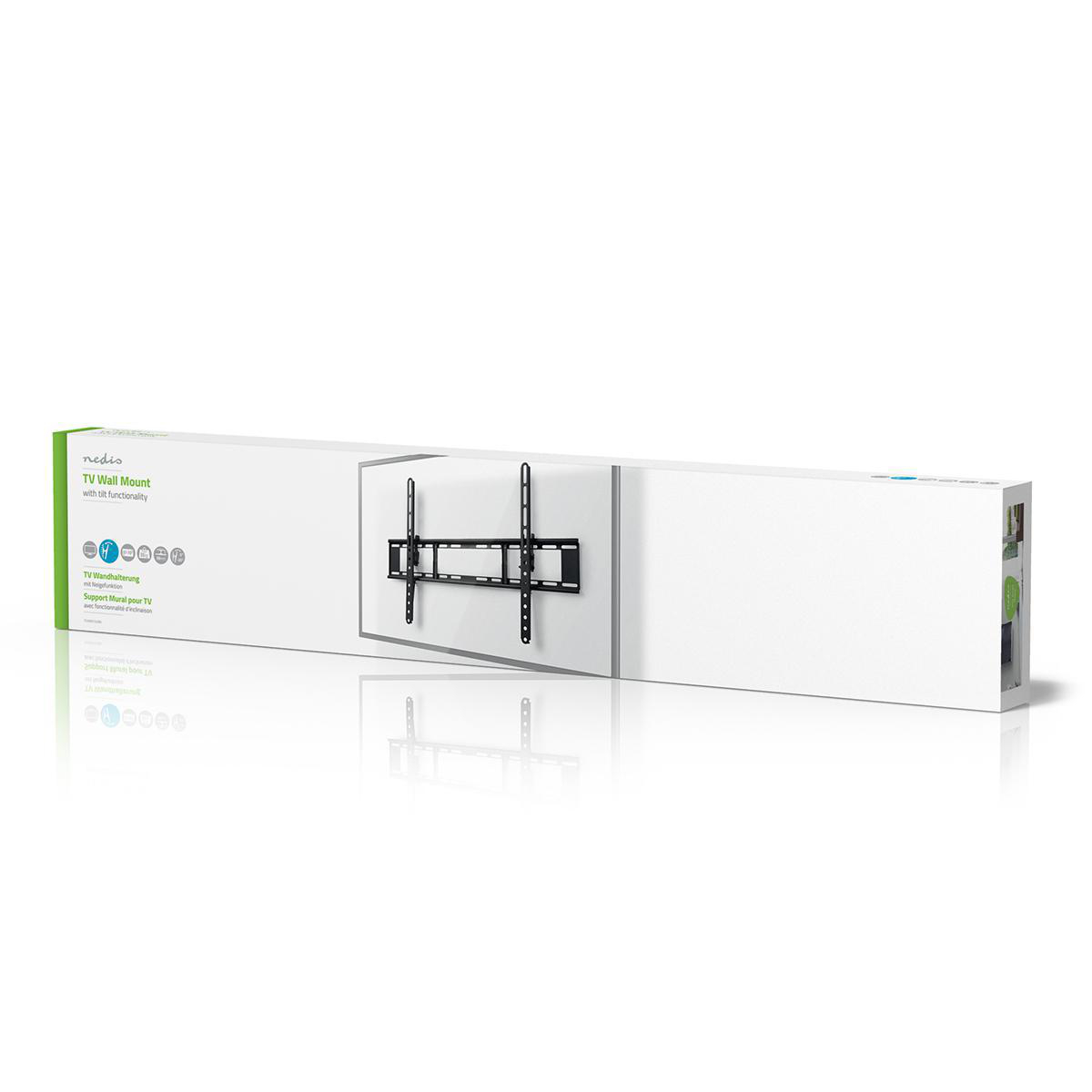 Matériels vidéo support TV mural NEDIS TVWM1151BK infinytech Réunion 02