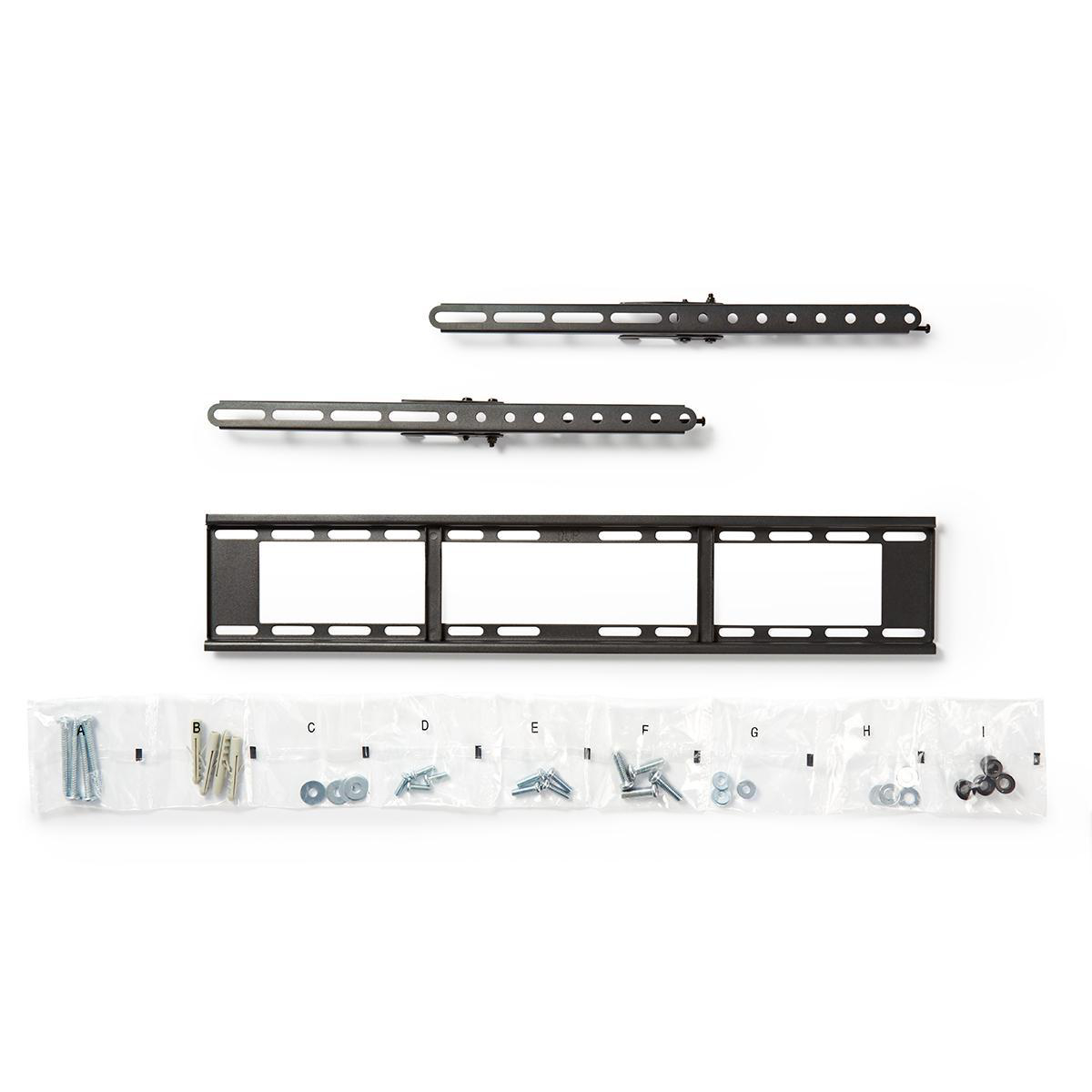 Matériels vidéo support TV mural NEDIS TVWM1151BK infinytech Réunion 03