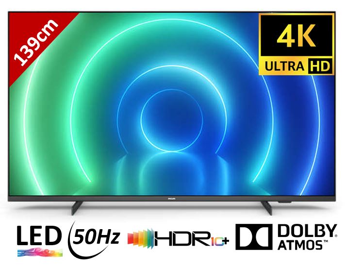 Matériels vidéo TV LED PHILIPS 55PUS7506 infinytech Réunion 07