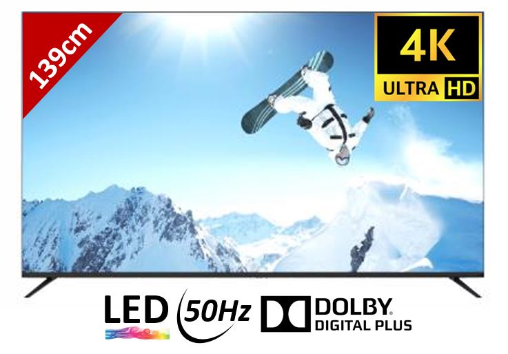 Matériels vidéo TV LED JIGUO SC55JIS4K22CJ infinytech Réunion 01