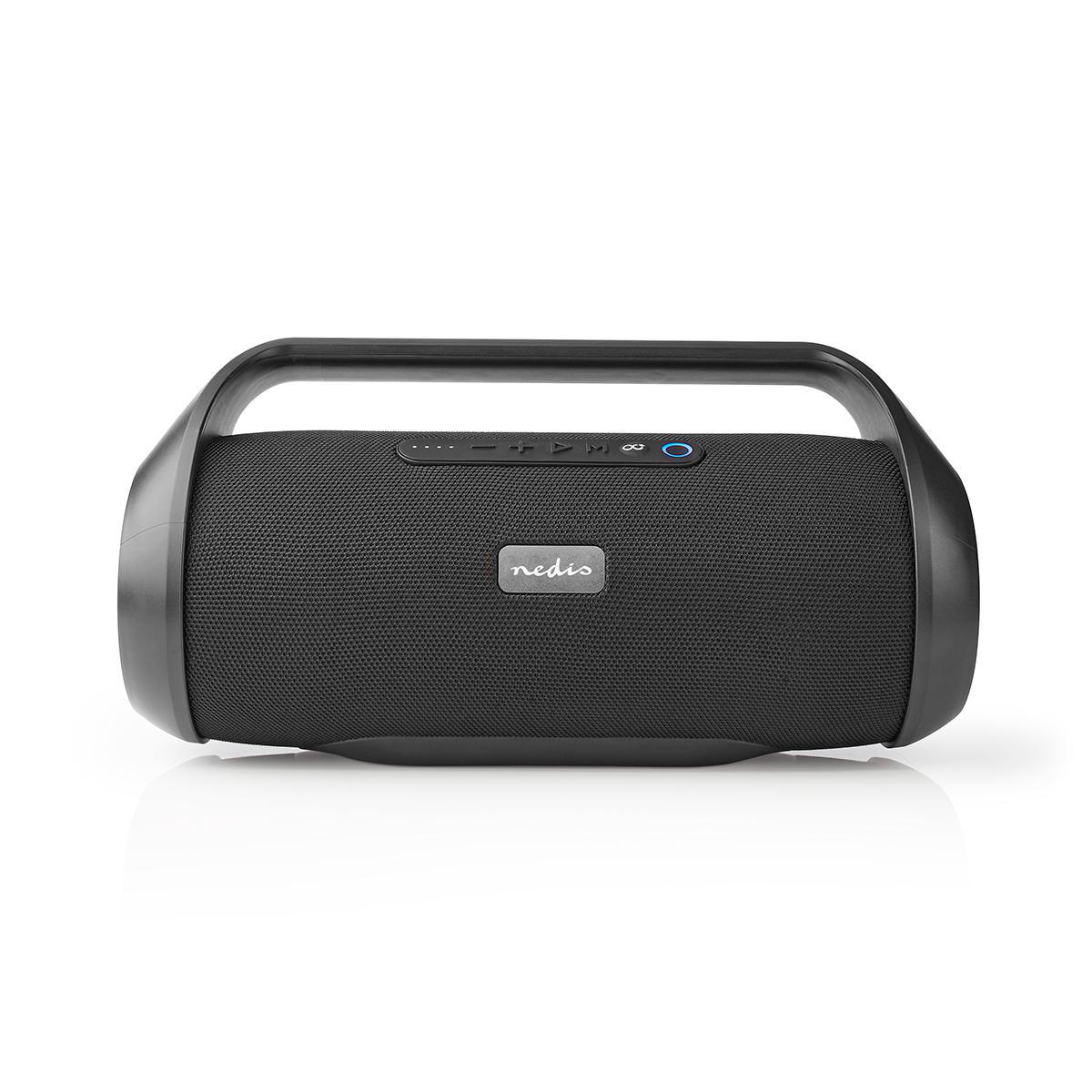 Matériels audio enceinte nomade NEDIS SPBB320BK Party BoomBox Bluetooth Noire infinytech Réunion 01