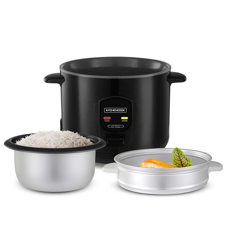 Petit électroménager cuiseur à ris KITCHENCOOK Japan X Noir 1.8L infinytech Réunion 03