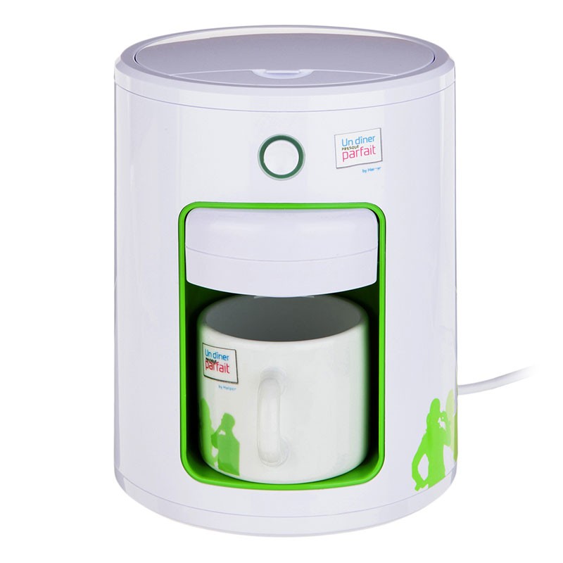 Petit électroménager machine expresso HARPER UD888 Verte infinytech Réunion 05