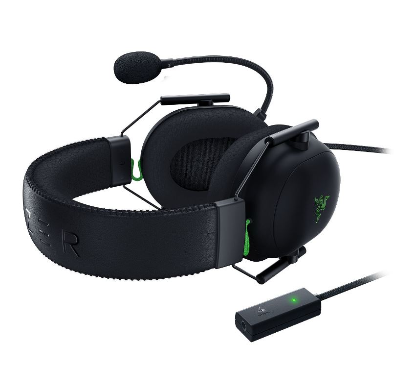 Matériels informatique casque micro RAZER Blackshark V2 avec USB Mic Enhancer infinytech Réunion 03