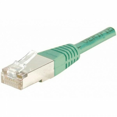 Matériels informatique Câble réseau RJ45 FTP CAT.6 Blindé 0.5m Vert infinytech Réunion 01
