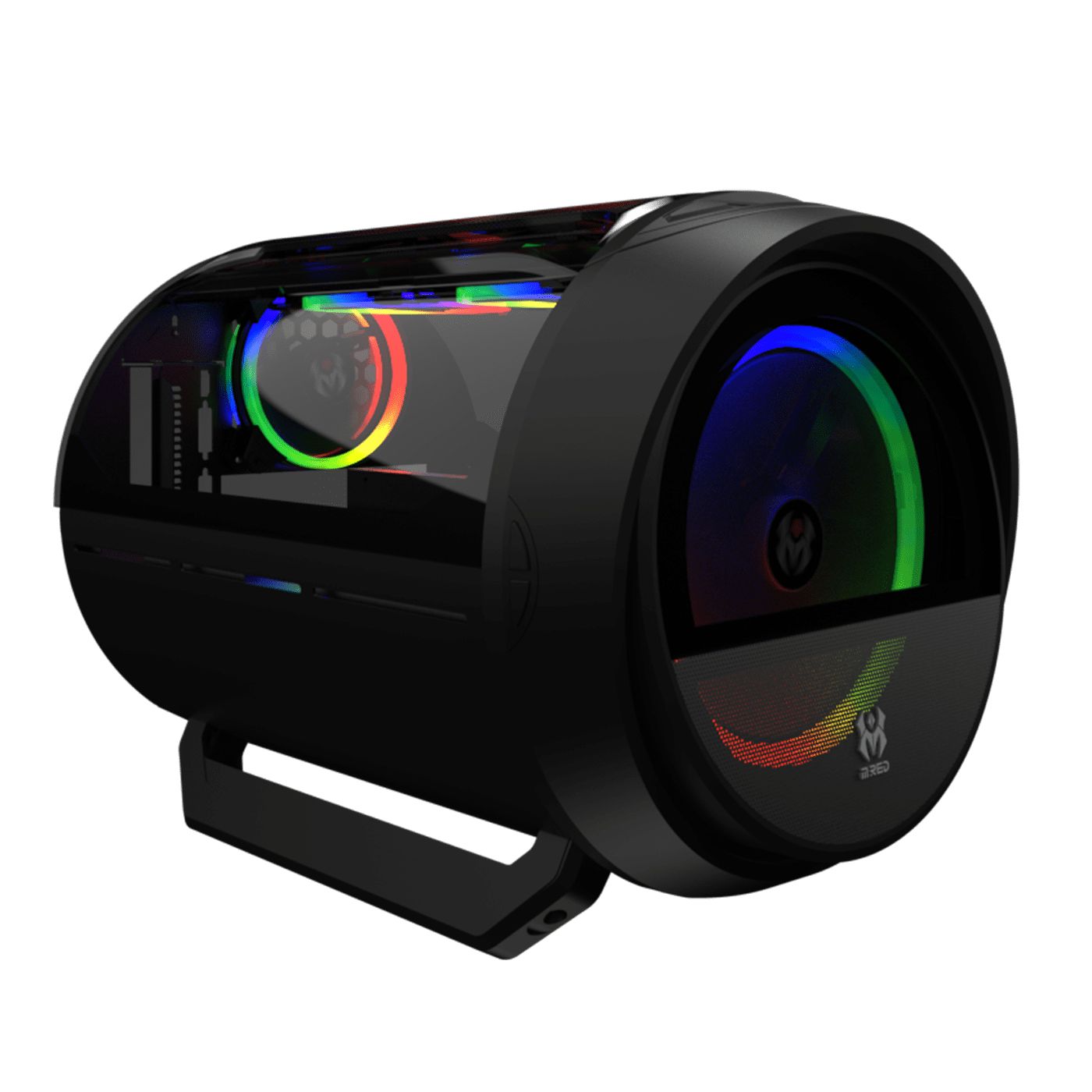 Matériels informatique boitier pc M.RED Warship MR-010 Noir infinytech Réunion 01