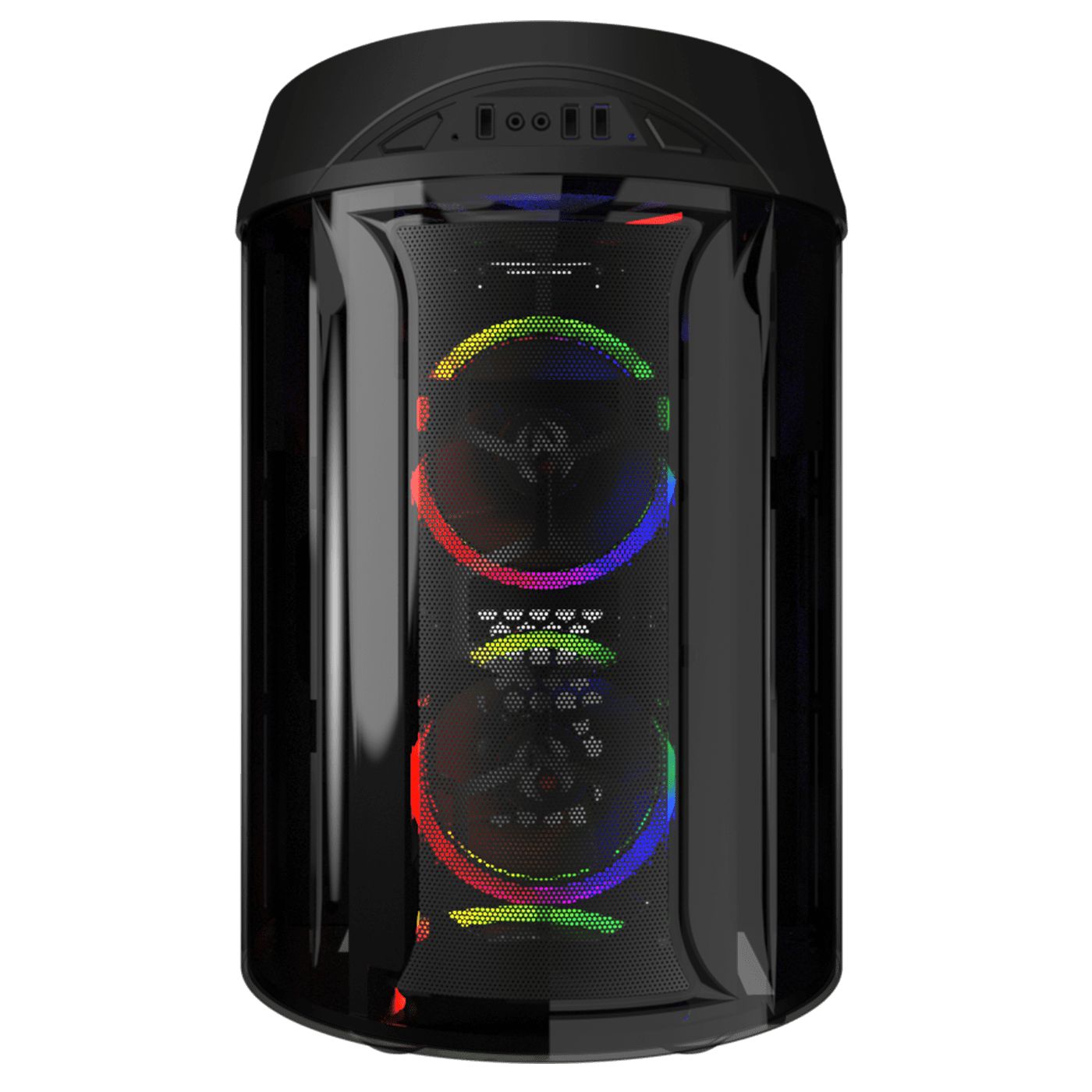 Matériels informatique boitier pc M.RED Warship MR-010 Noir infinytech Réunion 04