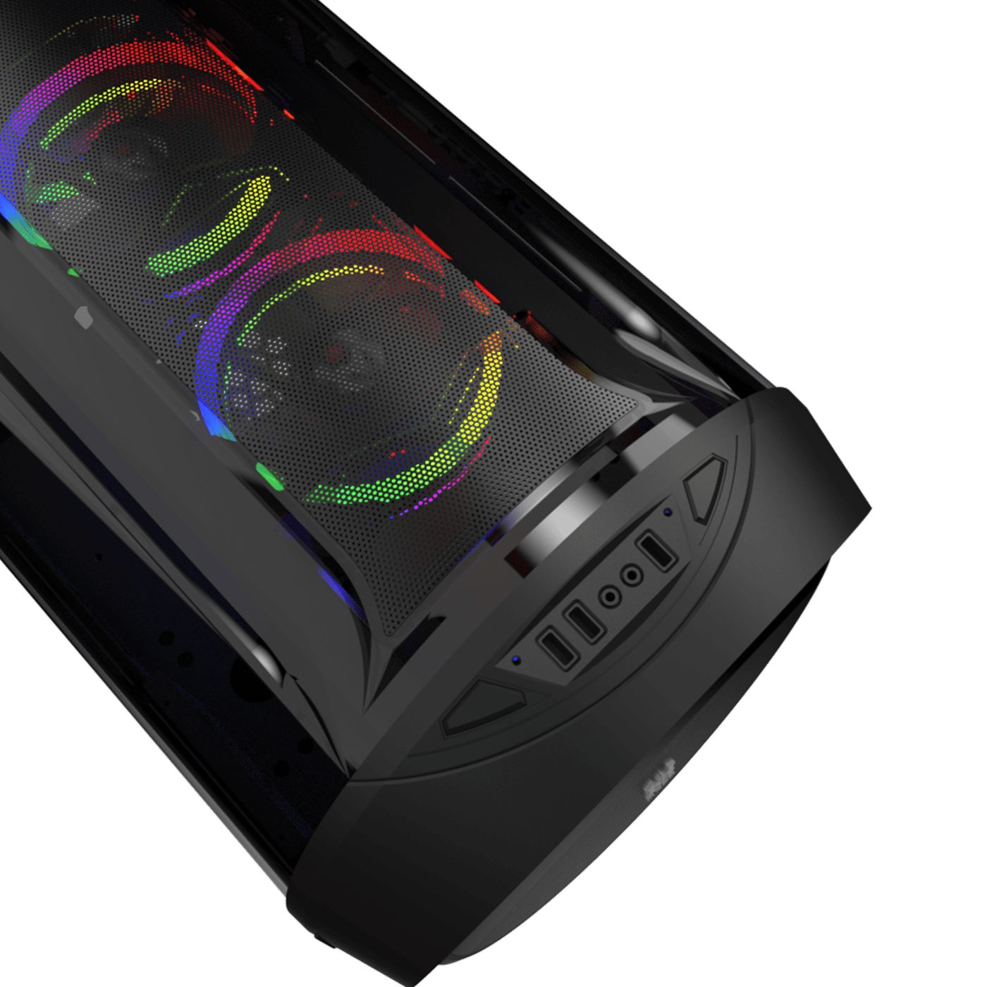 Matériels informatique boitier pc M.RED Warship MR-010 Noir infinytech Réunion 03