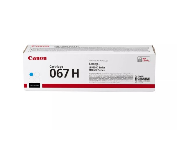 Consommables informatique toner CANON 067H Cyan infinytech Réunion 01