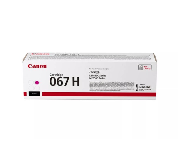 Consommables informatique toner CANON 067H Magenta infinytech Réunion 01