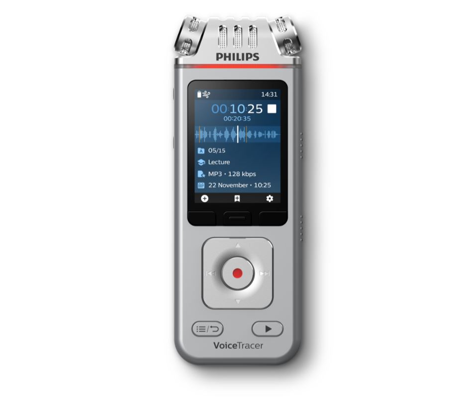 Matériels informatique dictaphone PHILIPS Voice Tracer DVT4110 infinytech Réunion 01