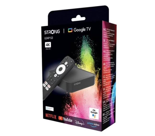 Matériels vidéo Box Google TV STRONG LEAP-S3 infinytech Réunion 05