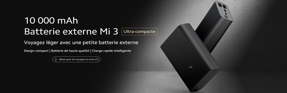XIAOMI Mi Power Bank 3 Ultra Compact