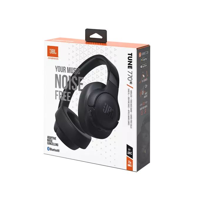 Matériels audio casque micro JBL Tune 770NC Bluetooth Noir infinytech Réunion 06