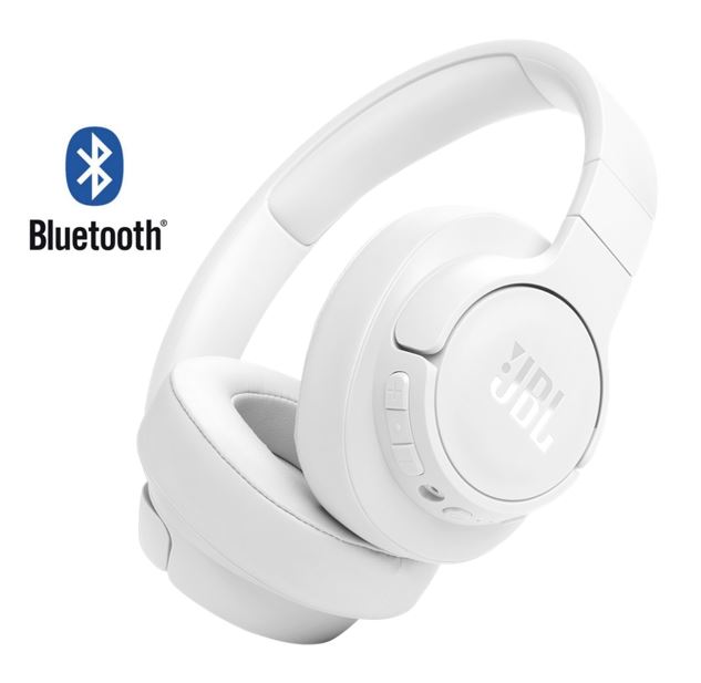 Casque micro JBL Tune 770NC Blanc infinytech-reunion Bluetooth 