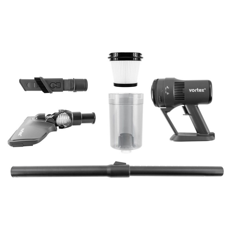 Petit électroménager aspirateur 2en1 VORTEX F11 Sans Fil Noir infinytech Réunion 05