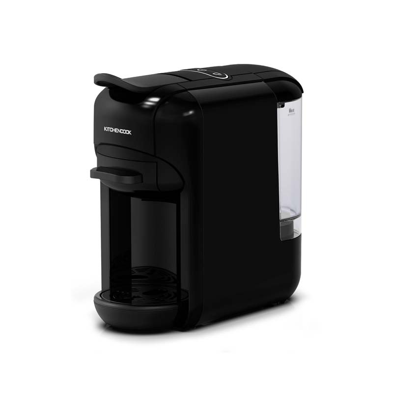 Petit électroménager machine à café KITCHENCOOK Multi dosettes et café moulu Noire infinytech Réunion 01